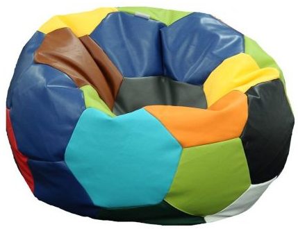 Fotoliu minge Telstar XL - Mozaic (piele ecologica)