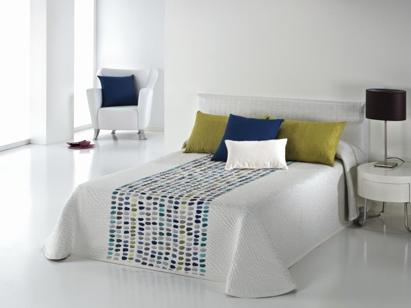 Cuvertura de pat GRAIN 3 turqoise