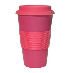 Cana de voiaj cu capac - Pink'd | Ecoffee Cup