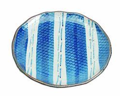 Farfurie Honten albastra | CNB Oriental