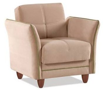 Fotoliu fix tapitat cu stofa Effect Beige Fotoliu fix tapitat cu stofa Effect Beige