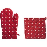 Set bucatarie 2 piese Heinner Home, 100% bumbac, Dots