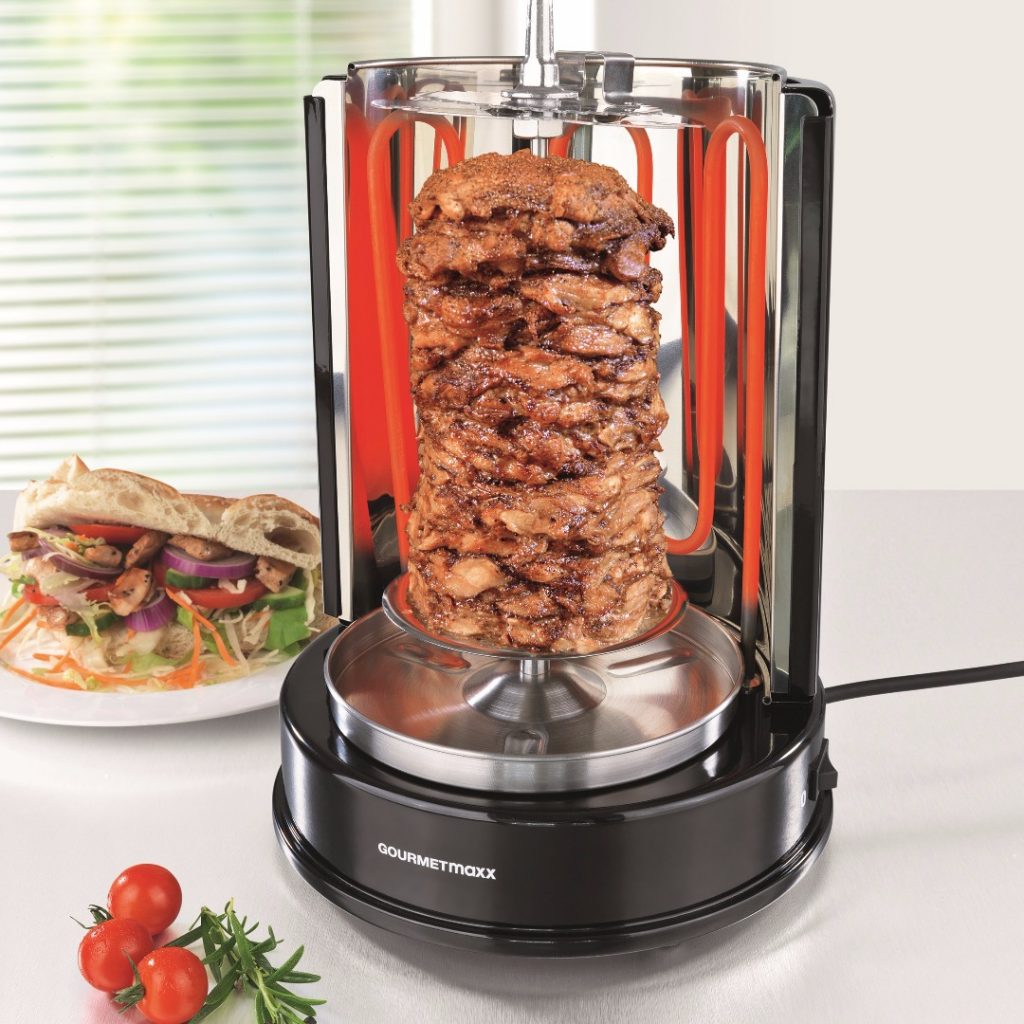 Gourmetmaxx Rotisserie Rotisor vertical multifunctional