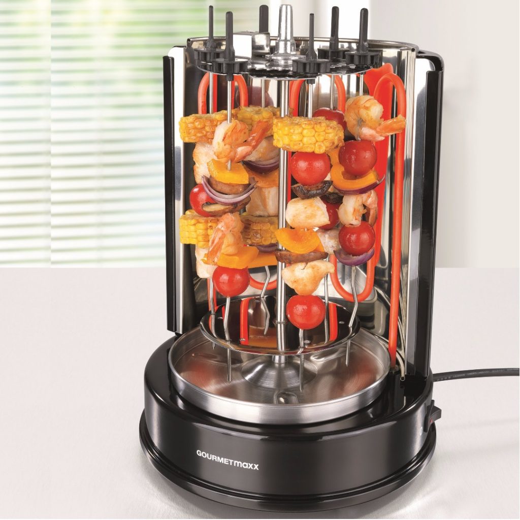Gourmetmaxx Rotisserie Rotisor vertical multifunctional