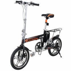 Bicicleta electrica foldabila Airwheel R5 Black Viteza max. 20km/h Putere motor 235W Baterie Panasonic 214.6Wh/36V