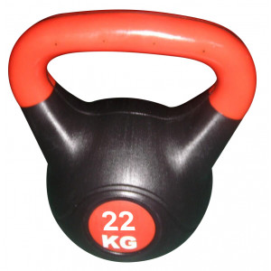 Gantera Kettlebell Neagra, Rega Fitness, 22KG