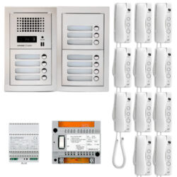 SET INTERFON CU 11 POSTURI DE INTERIOR AIPHONE GTA11E