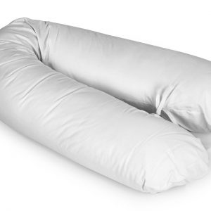 Perna 3 in 1: gravide, alaptat, suport bebe (model Alb) #17