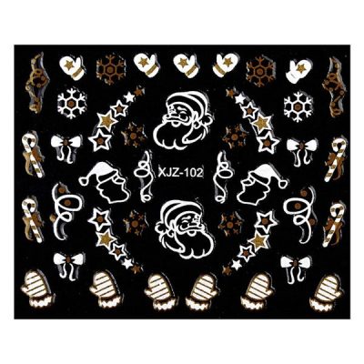 Abtibild unghii XJZ-102 Seara de Sarbatori