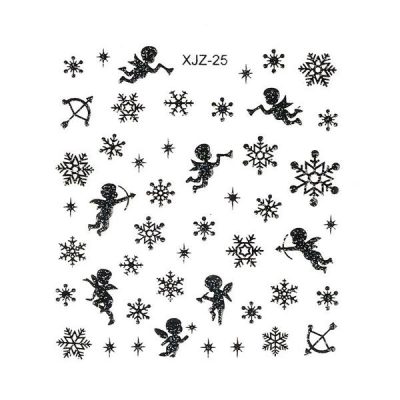 Abtibild unghii XJZ-25 Seara de Sarbatori