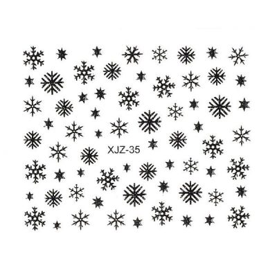 Abtibild unghii XJZ-35 Seara de Sarbatori