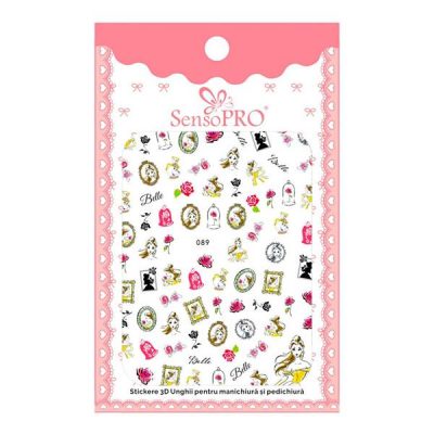 Abtibilduri unghii SensoPRO Cartoon Universe, model 089