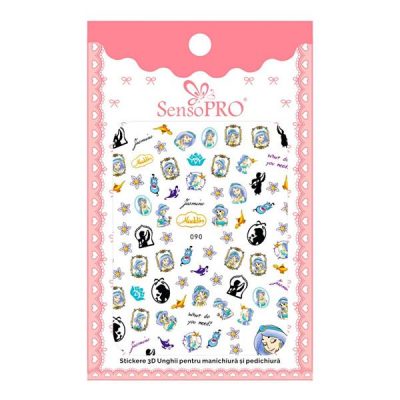 Abtibilduri unghii SensoPRO Cartoon Universe, model 090
