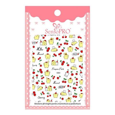Abtibilduri unghii SensoPRO Cartoon Universe, model HANYI 080