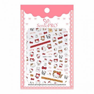 Abtibilduri unghii SensoPRO Cartoon Universe, model HANYI 095