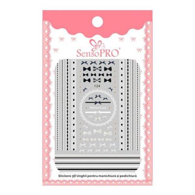 Abtibilduri unghii SensoPRO Geox Pattern, model 124