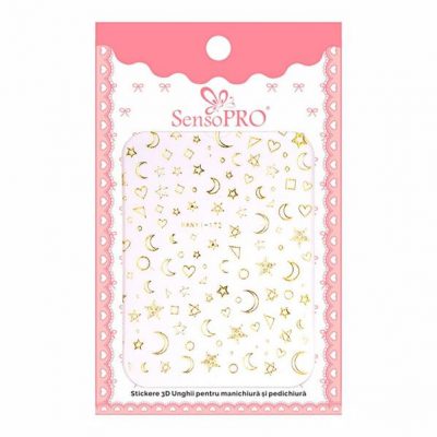 Abtibilduri unghii SensoPRO Geox Pattern, model HANYI 172