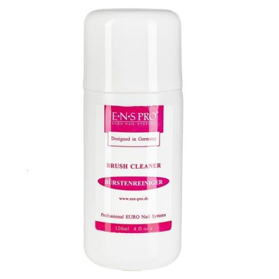 Brush Cleaner ENS PRO 120 ml - Solutie profesionala pentru curatarea pensulelor de manichiura acryl