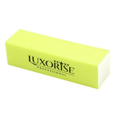 Buffer Unghii cu 4 fete Neon LUXORISE Germania, galben