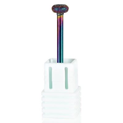 Capat Freza Diamant Cuticule LUXORISE Rainbow Edge, fina CD18