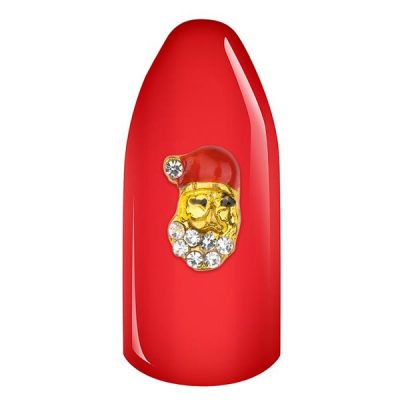 Decoratiune Unghii 3D - Mos Craciun #01