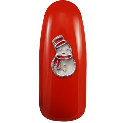 Decoratiune Unghii 3D de Iarna - Om de Zapada 02