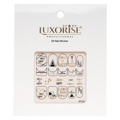 Folie Sticker 3D unghii LUXORISE- SP230