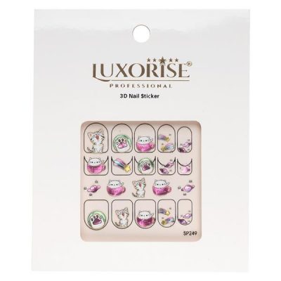 Folie Sticker 3D unghii LUXORISE- SP249