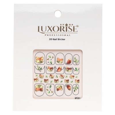 Folie Sticker 3D unghii LUXORISE- SP251
