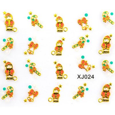 Folie Stickere 3D unghii, model xj024