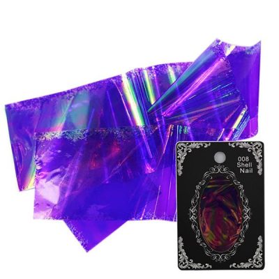 Folie de Transfer Unghii LUXORISE Metalic1