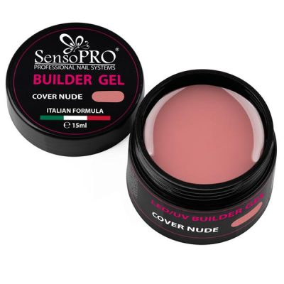 Gel Camuflaj Unghii SensoPRO Italia 15 ml - Cover Nude