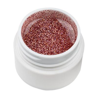 Gel UV Color cu Sclipici ENS PRO #004 - Coppery Chamber