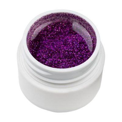 Gel UV Color cu Sclipici ENS PRO #029 - Orchid