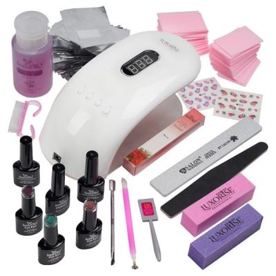 Kit Oja Semipermanenta SensoPRO Cat Eye 10ml cu Lampa UV LED LUXORISE #09