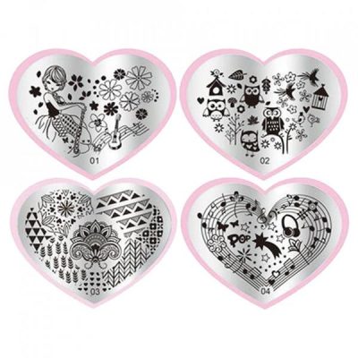 Matrita Metalica Stampila Unghii Venus - Fashion Love Story