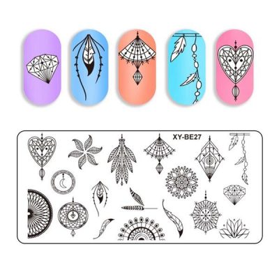 Matrita Metalica Stampila Unghii XY-BE27 - Dream Catcher