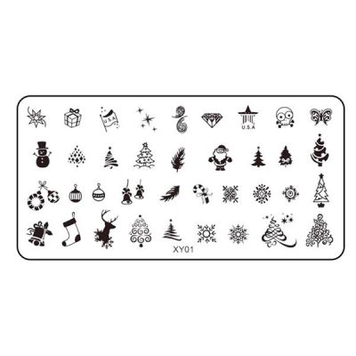 Matrita Unghii XY-01 Christmas Town