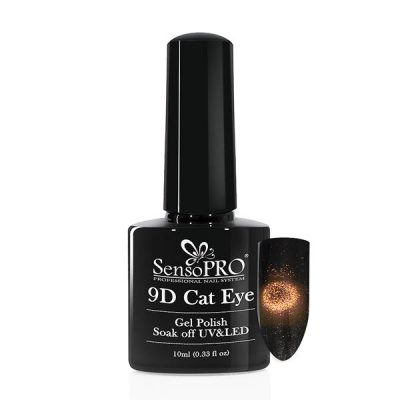 Oja Semipermanenta 9D Cat Eye #14 Mense - SensoPRO 10 ml