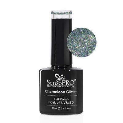 Oja Semipermanenta Cameleon Glitter SensoPRO 10ml - 012 Mesmerized