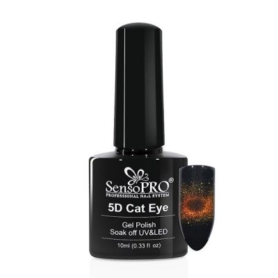 Oja Semipermanenta Cat Eye Gel 5D SensoPRO 10ml, #17 Cosmos
