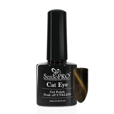 Oja Semipermanenta Cat Eye SensoPRO 10ml - #034 Gold Dust