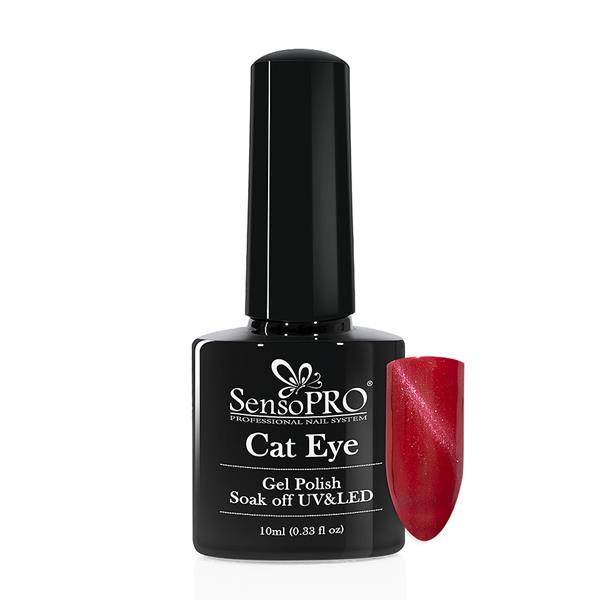 Oja Semipermanenta Cat Eye SensoPRO 10ml - #047 Riped Cherry