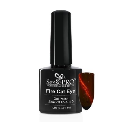 Oja Semipermanenta Fire Cat Eye SensoPRO 10 ml, #01