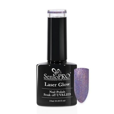 Oja Semipermanenta Holografica Laser Glow SensoPRO 10 ml, #05 Galaxy Vibe