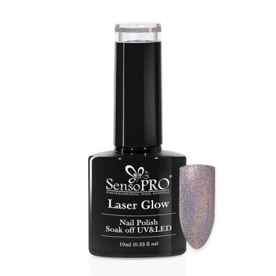 Oja Semipermanenta Holografica Laser Glow SensoPRO 10 ml, #14 Planet Party
