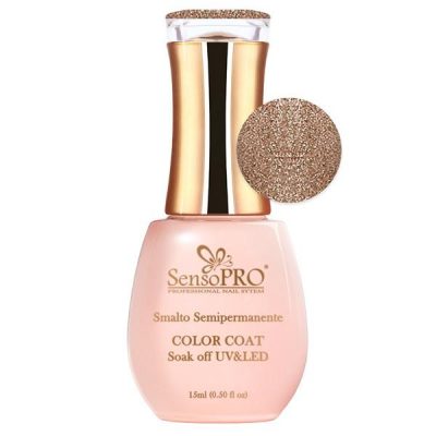 Oja Semipermanenta SensoPRO 15ml culoare Aurie - 044 Golden Glow