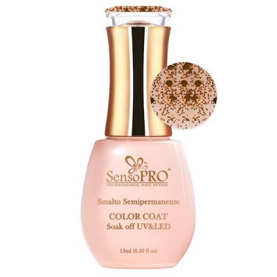 Oja Semipermanenta SensoPRO 15ml culoare Auriu - 020 Copper