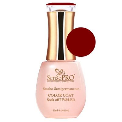 Oja Semipermanenta SensoPRO 15ml culoare Rosu - 045 Classy Red