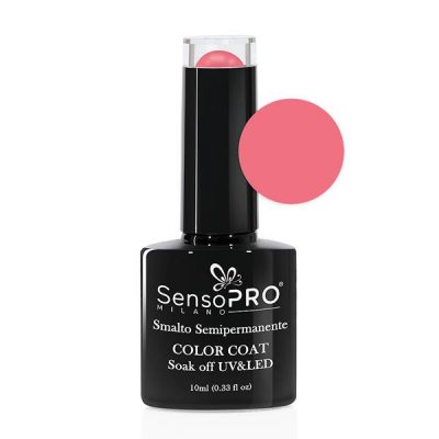 Oja Semipermanenta SensoPRO Milano 10ml culoare Corai - 049 Sweet Pink